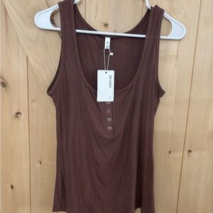 Reborn Women's Chocolate Tank Top